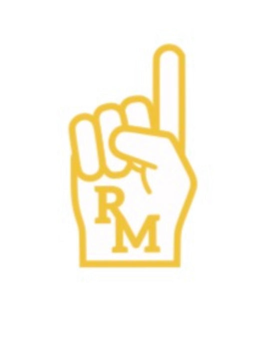 R.M. We're #1! Sticker